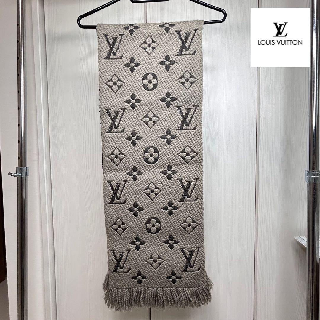 150 美品　 ルイヴィトン マフラー モノグラム