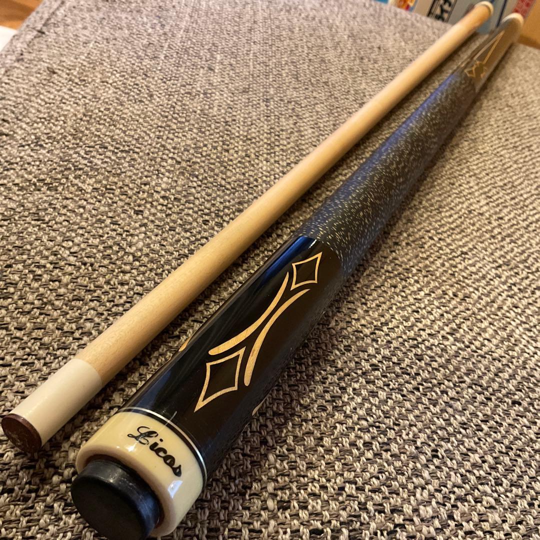 ぽ*ん様 LICOS リコス　ビリヤード　キュー　18山 パイロテッド　ノーマル