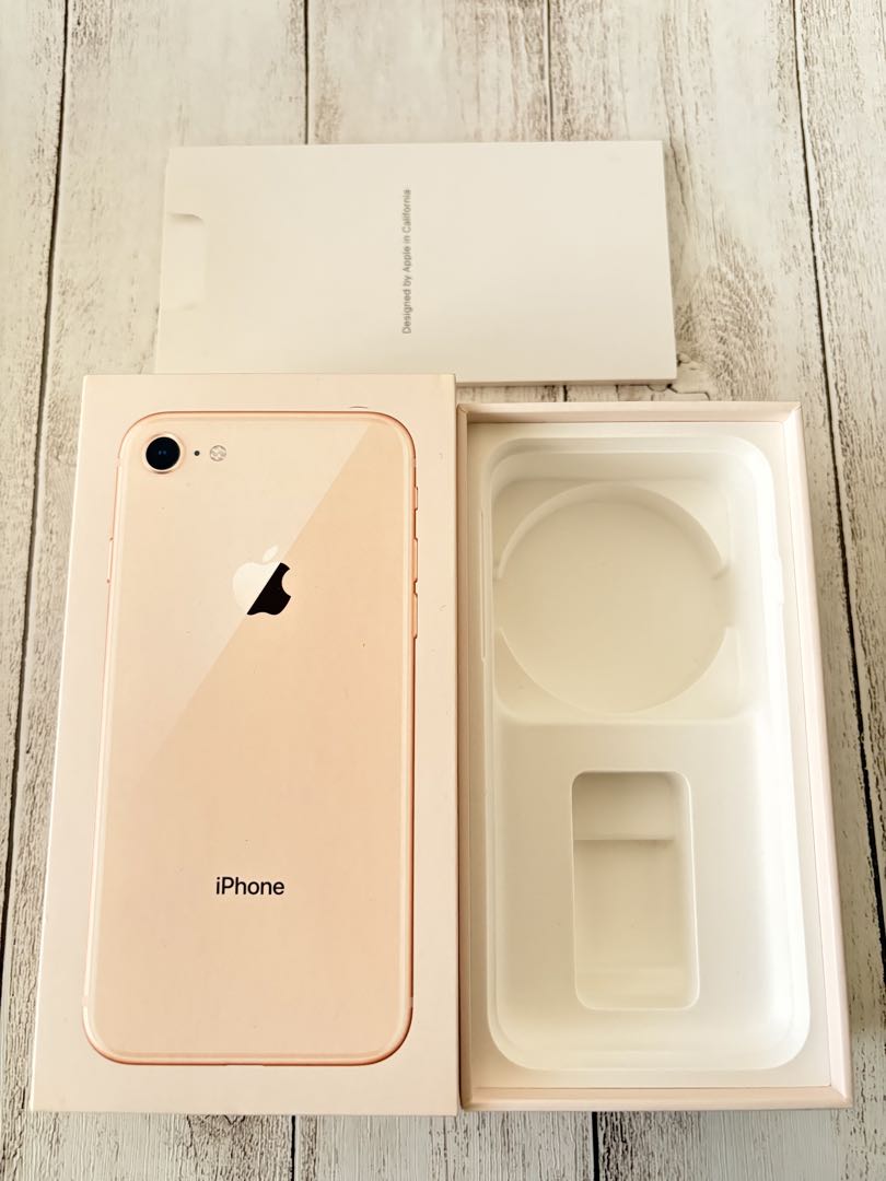 docomo iPhone 8 ローズゴールド64gb本体 95%箱付き