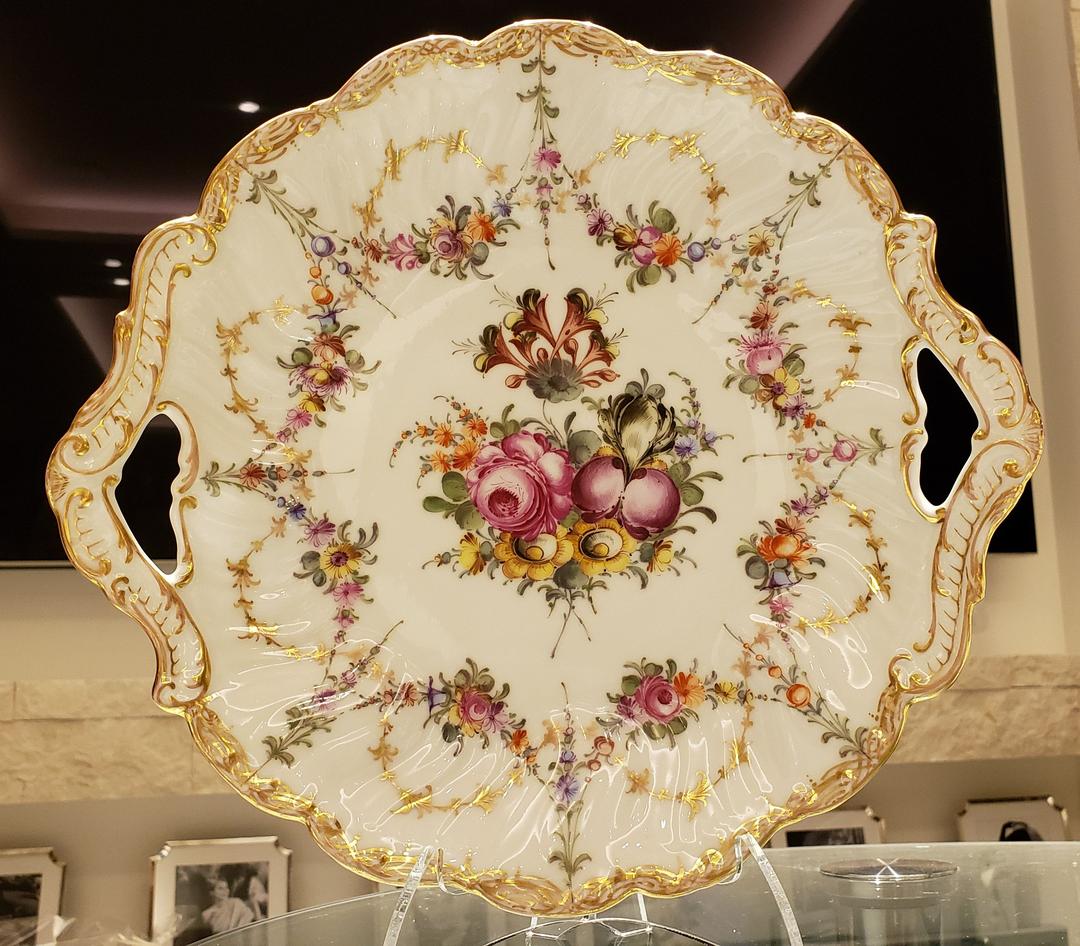 希少 c.t.アルトワッサー ドレスデン フルーツ盛り皿 アンティーク 盛り皿