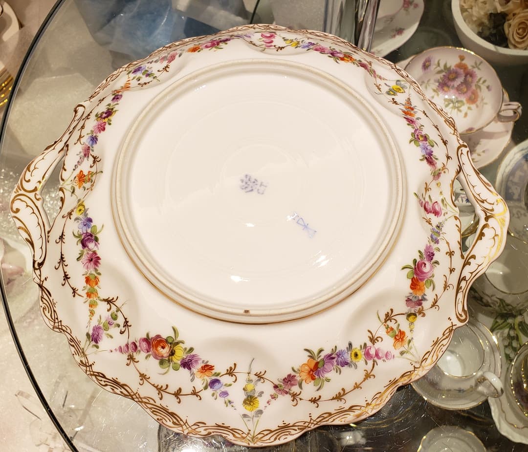 希少 c.t.アルトワッサー ドレスデン フルーツ盛り皿 アンティーク 盛り皿