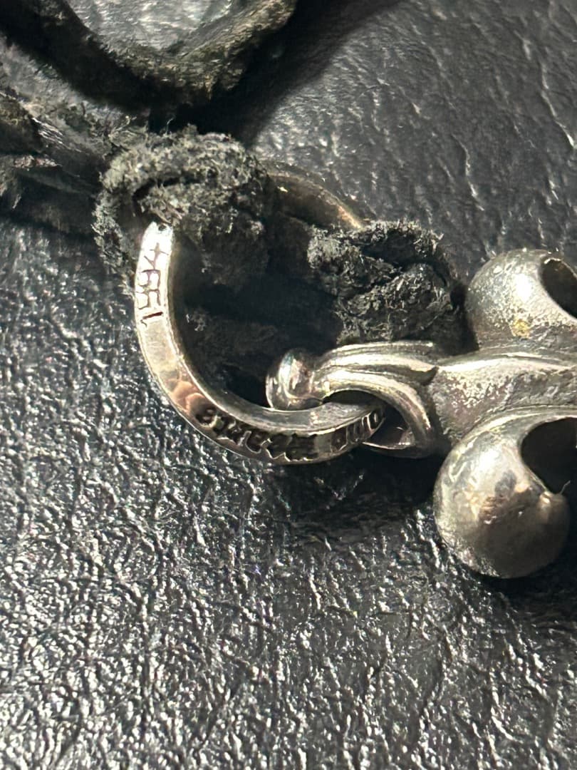 クロムハーツ chrome hearts BSフレア レザーブレード ネックレス