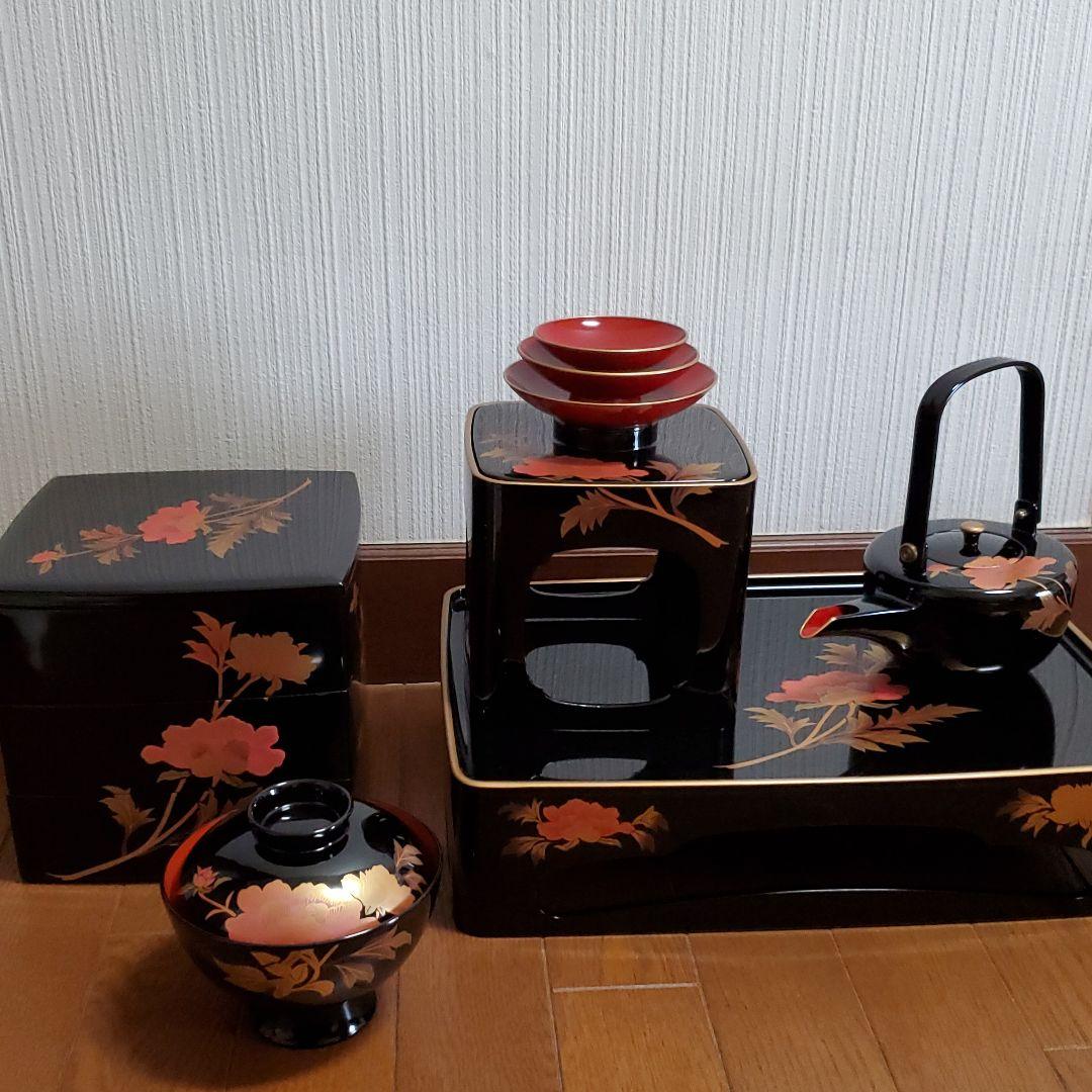 お屠蘇セット　重箱　雑煮椀