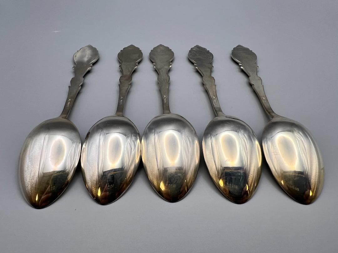 STERLING　刻印　 銀製　スプーン　5点　重量約１０１g