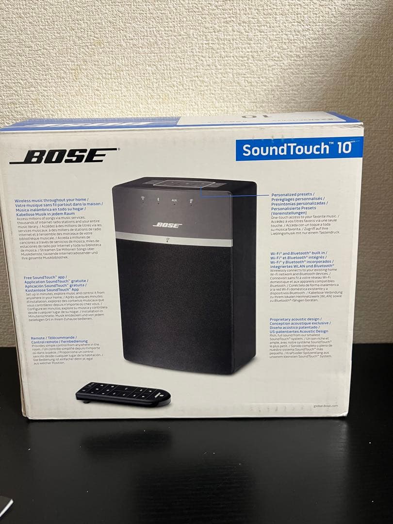 SoundTouch 10 wireless スピーカー
