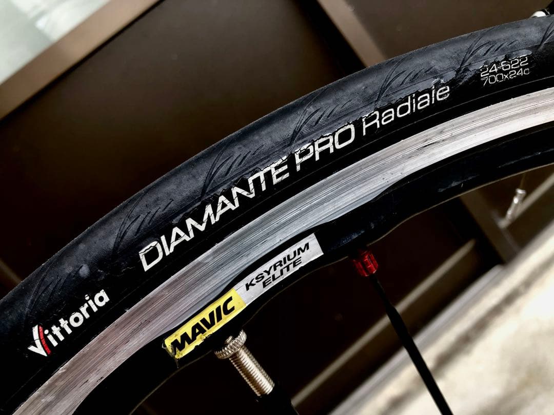 フルカーボン美品/全整備済LOOK/ルック555/新品カンパ・ヴェローチェ