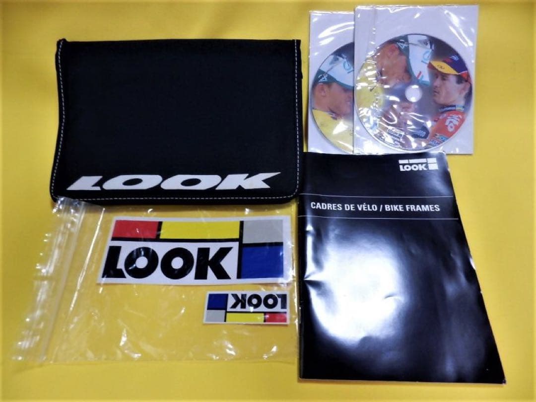 フルカーボン美品/全整備済LOOK/ルック555/新品カンパ・ヴェローチェ