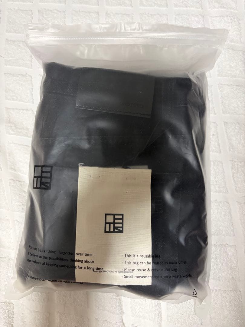 【OHOTORO】Loom Black Jeans