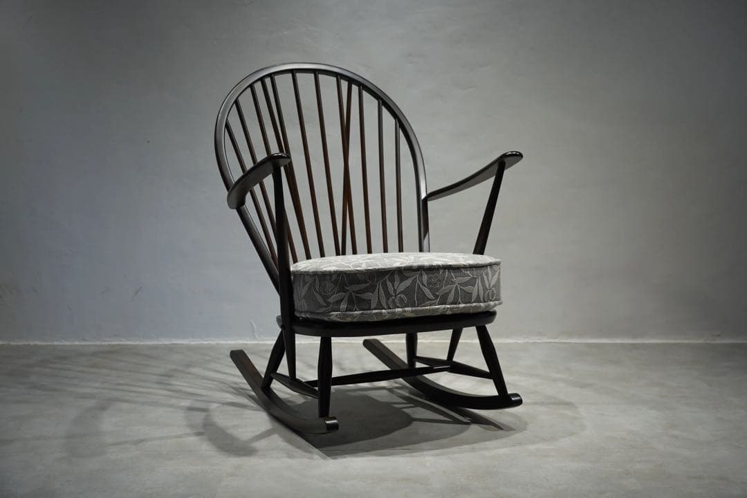 アーコール　ERCOL　グランドファザー　ロッキングチェア　Morris モリス