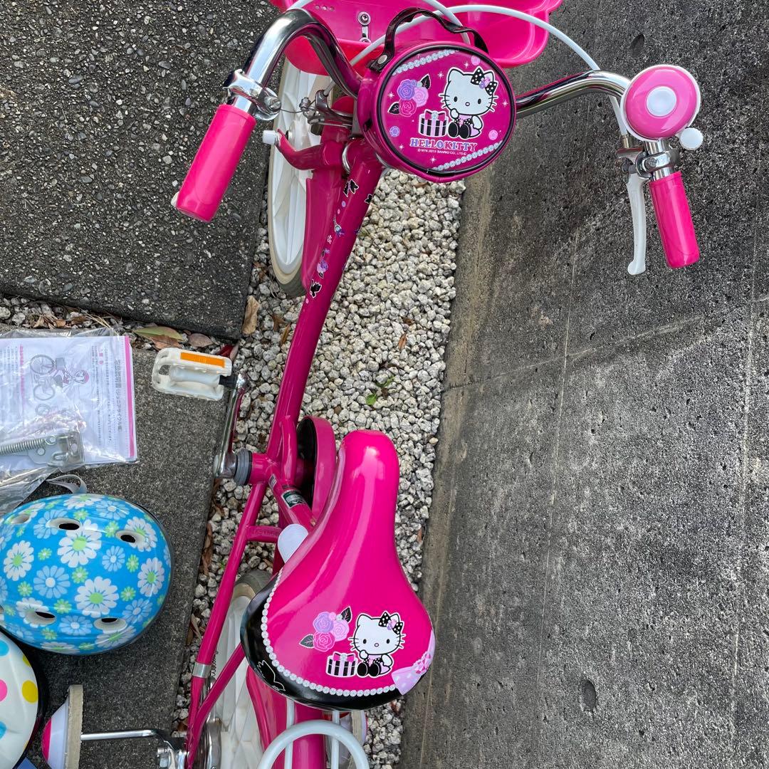 キティちゃん　ハローキティ ブリヂストン　18インチ　自転車　女の子　手渡し限定