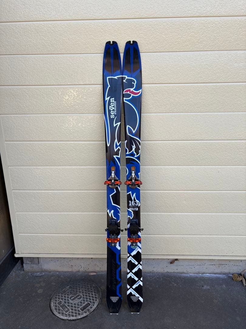バックカントリースキー板　Dynafit Seven Summit 163
