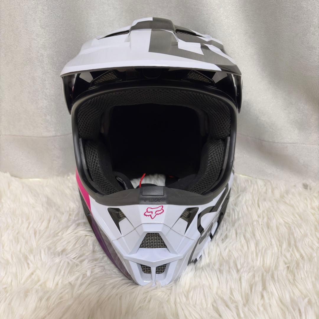 FOX V1 HELMET オフロード ヘルメット バイク Mサイズ