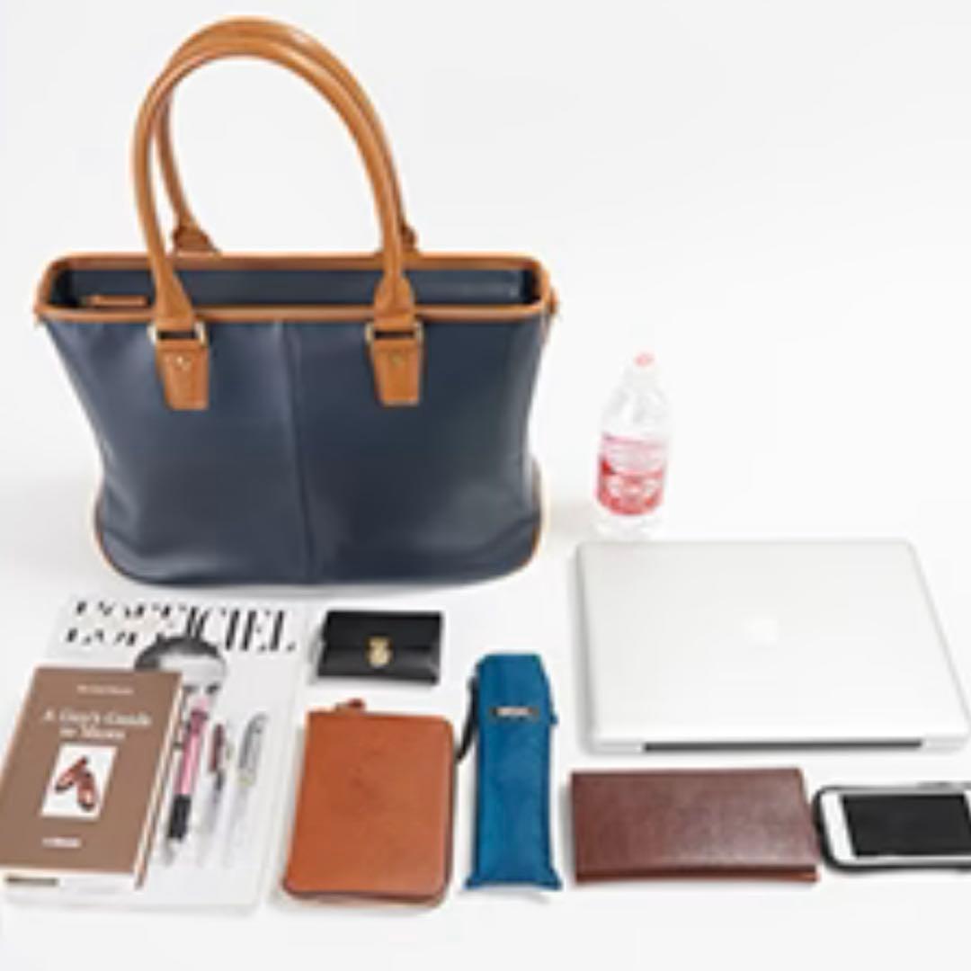 【美品】GOLDMEN ゴールドメン　本革　ビジネスバッグ　トートバッグ