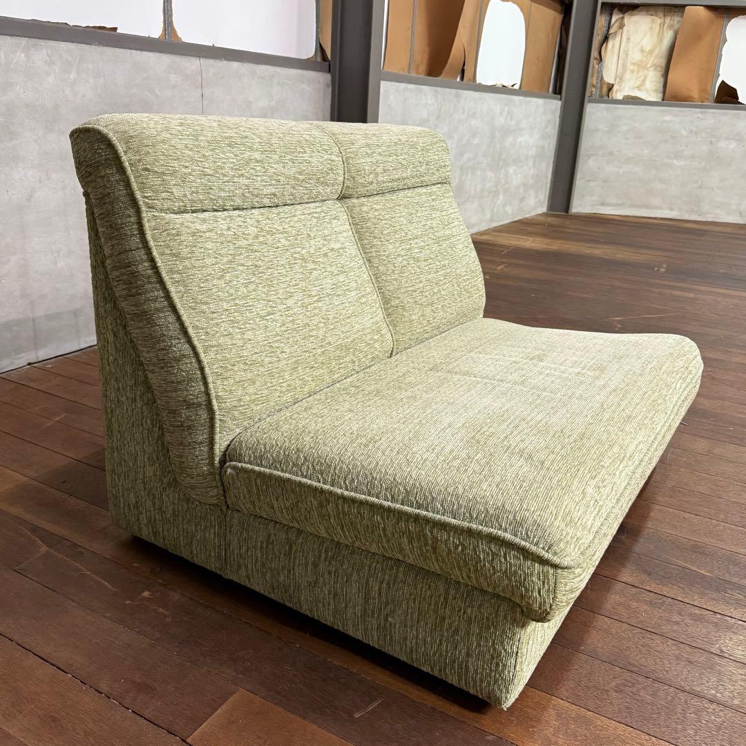 H15K42b オールドカリモク 2人掛けソファ