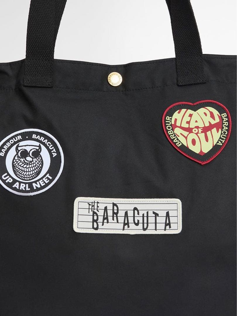 Barbour × BARACUTA バブアー　バラクーダ　トートバッグ