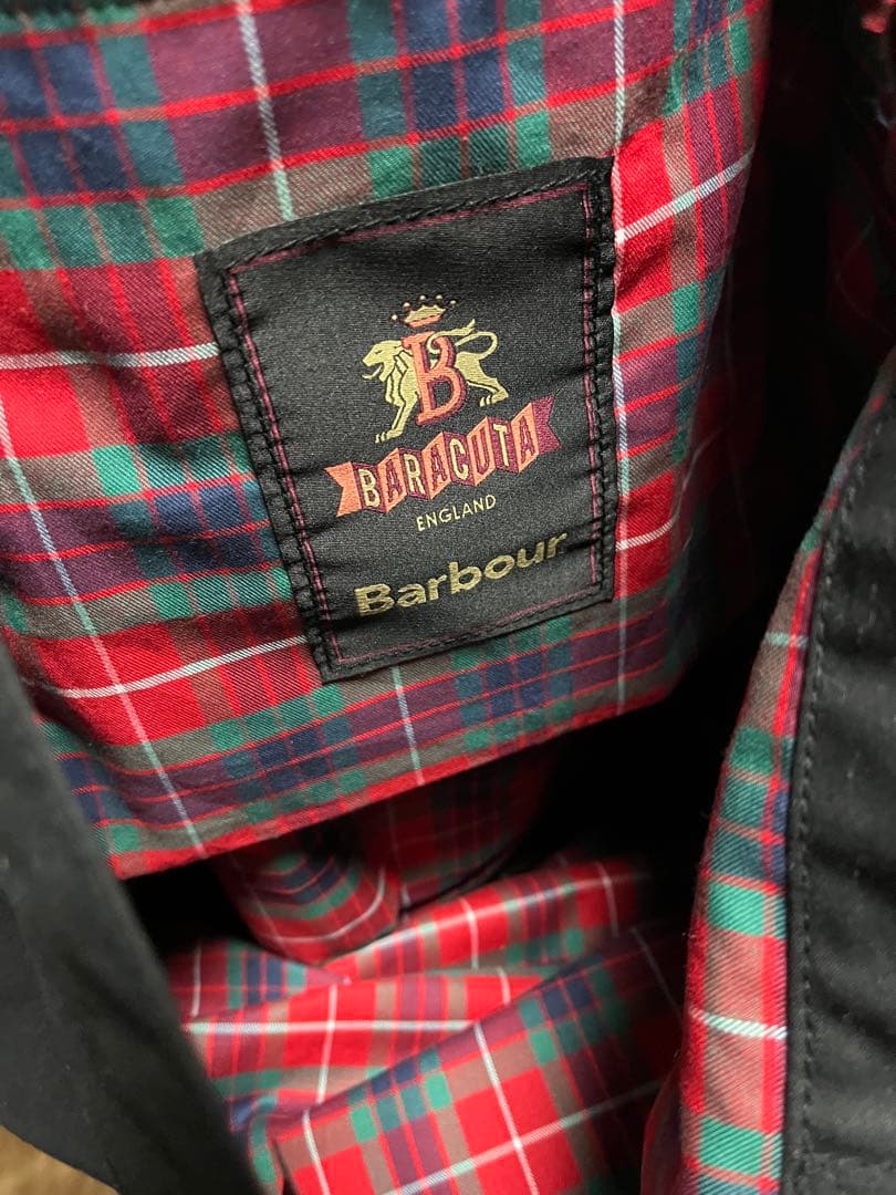 Barbour × BARACUTA バブアー　バラクーダ　トートバッグ