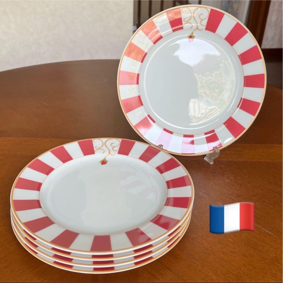 【希少品】ベルナルドリモージュ★Bois de Rose★デザート皿　5枚