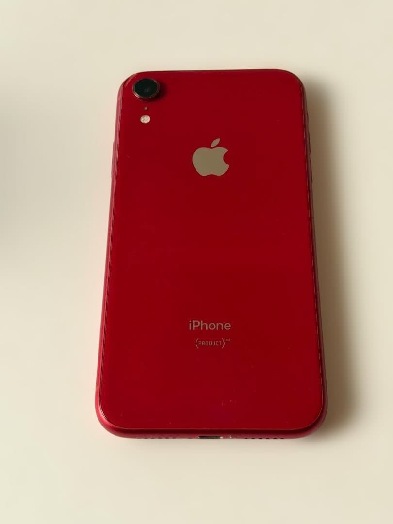 iPhoneXR 128GB RED プロダクトレッド SIMフリー アップル
