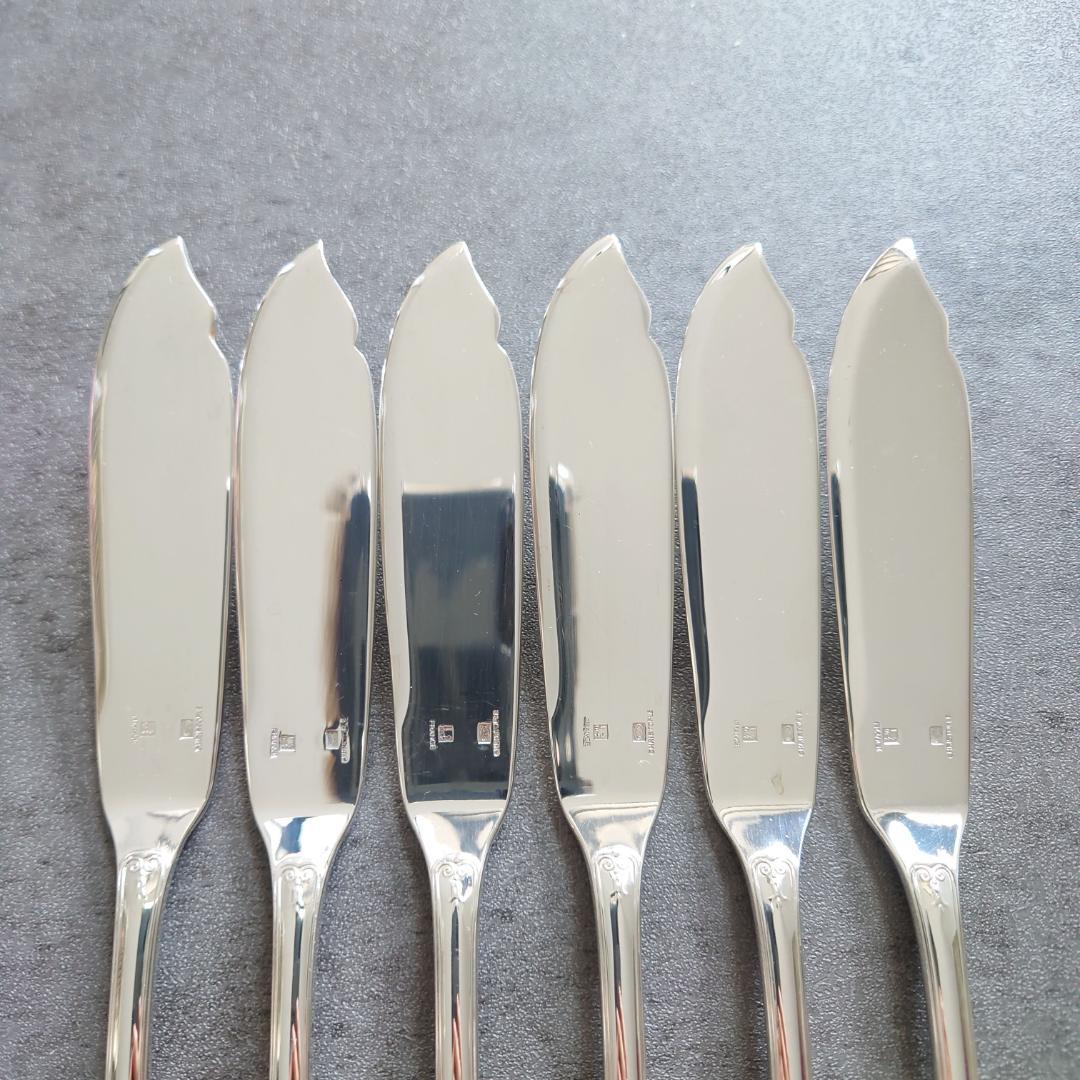 希少 美品 クリストフル マルメゾン フィッシュナイフ 6点