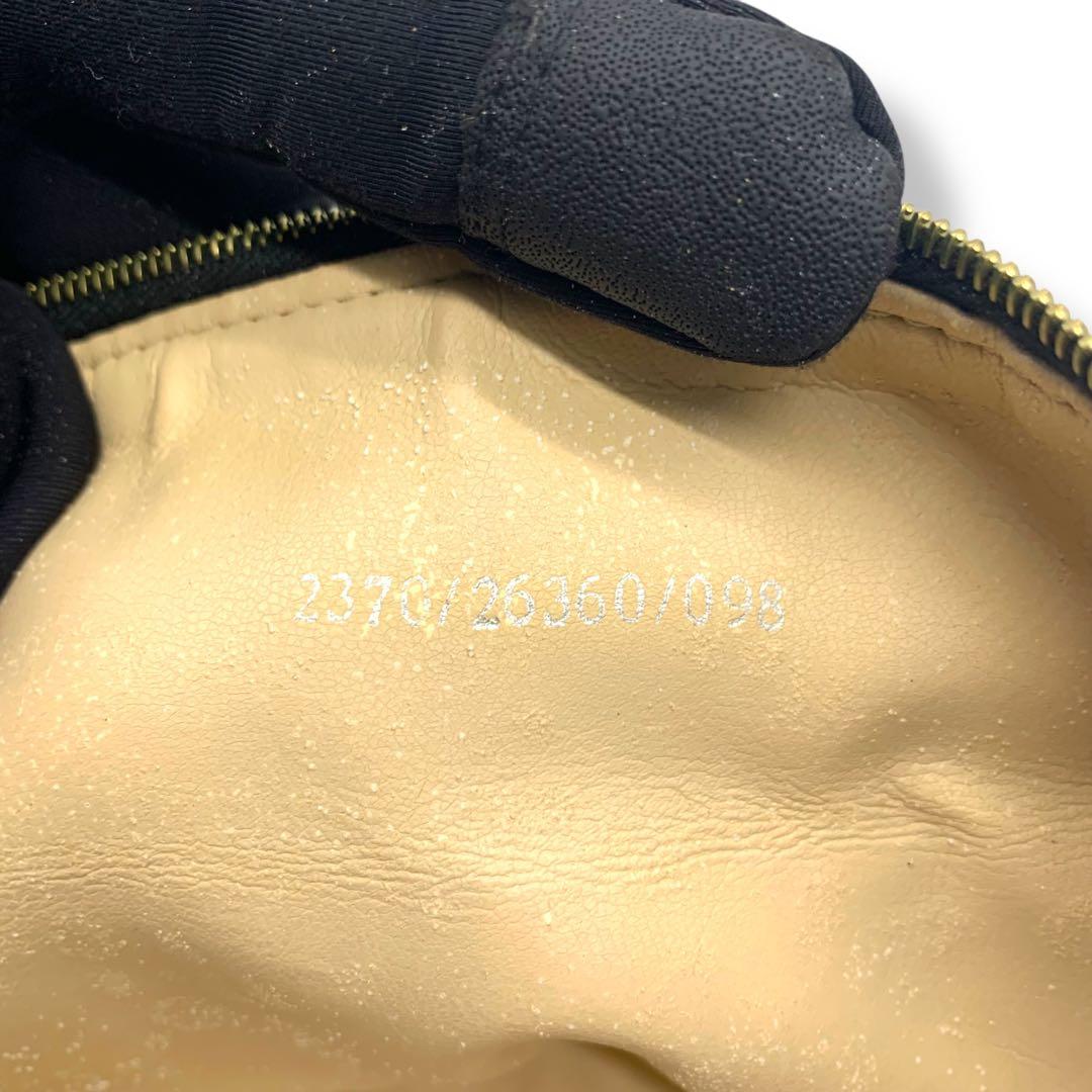 FENDI ズッカ柄　ハンドバッグ　バニティバッグ　キャンバス　レザー