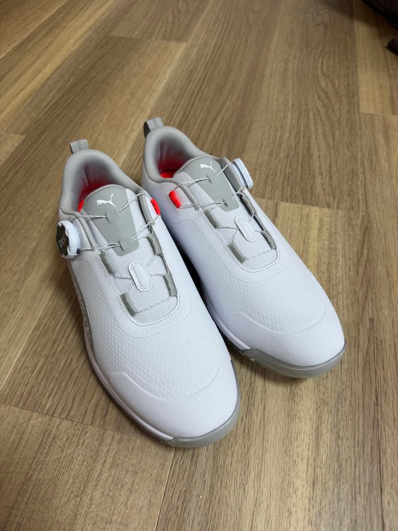 Puma ゴルフシューズ ホワイト　25cm
