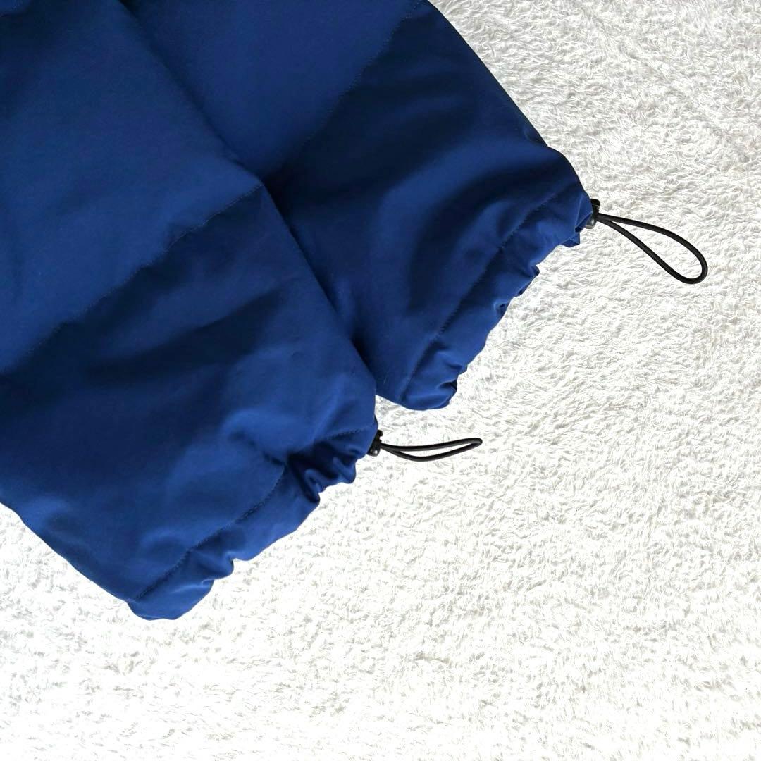 ダントン フード付き ダウンジャケット 撥水 Bshop 近年モデル 青