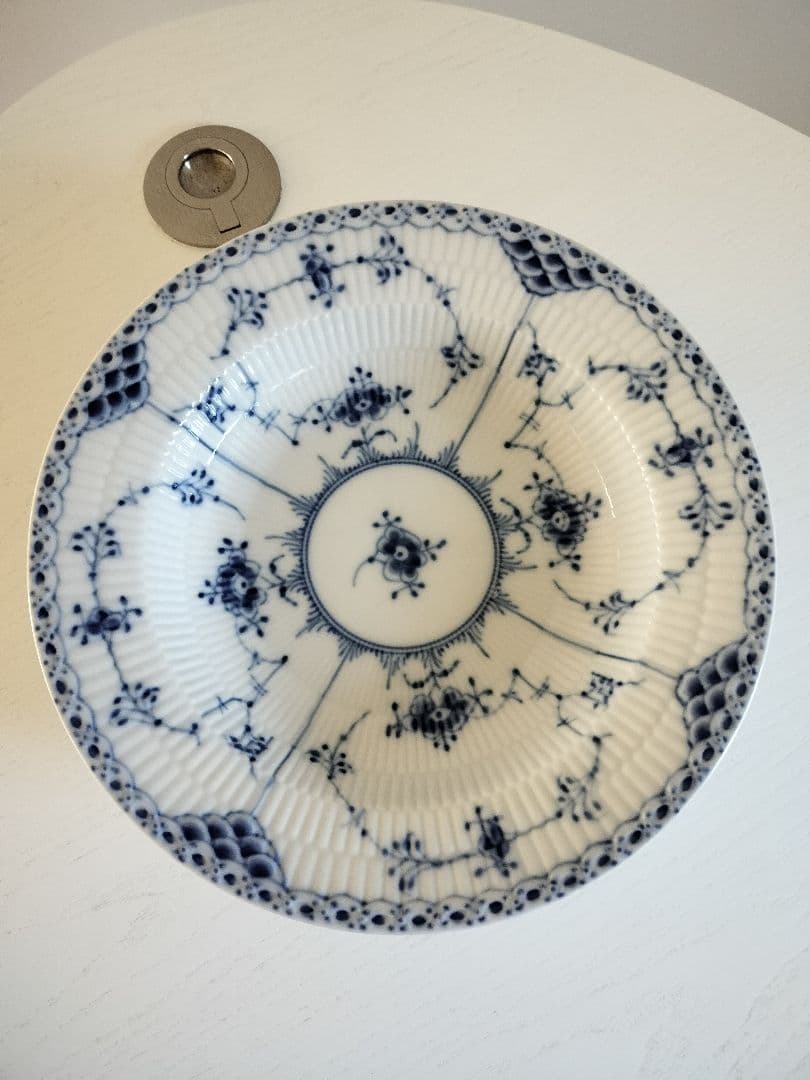 ロイヤルコペンハーゲン ブルーフルーテッド2枚セット