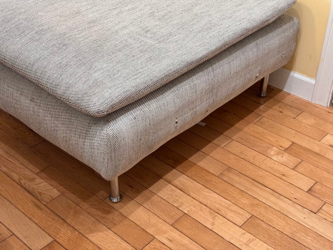 イケア ソーデルハムン カバー 3人掛けコンパクトソファセクション用