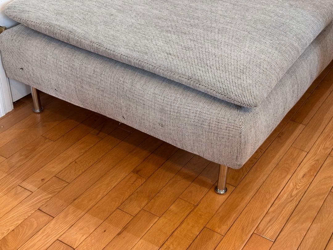 イケア ソーデルハムン カバー 3人掛けコンパクトソファセクション用