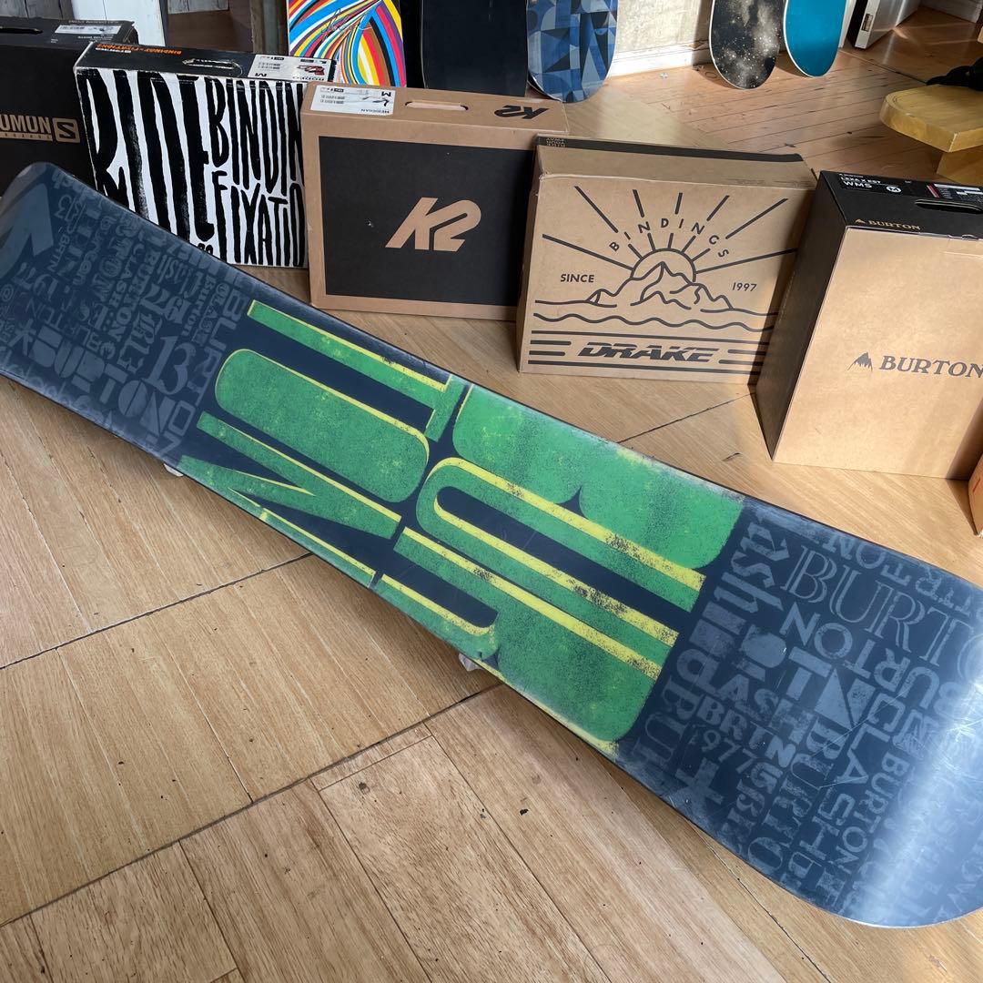 BURTON×B＆W　バートン　スノーボードセット　バインディング付