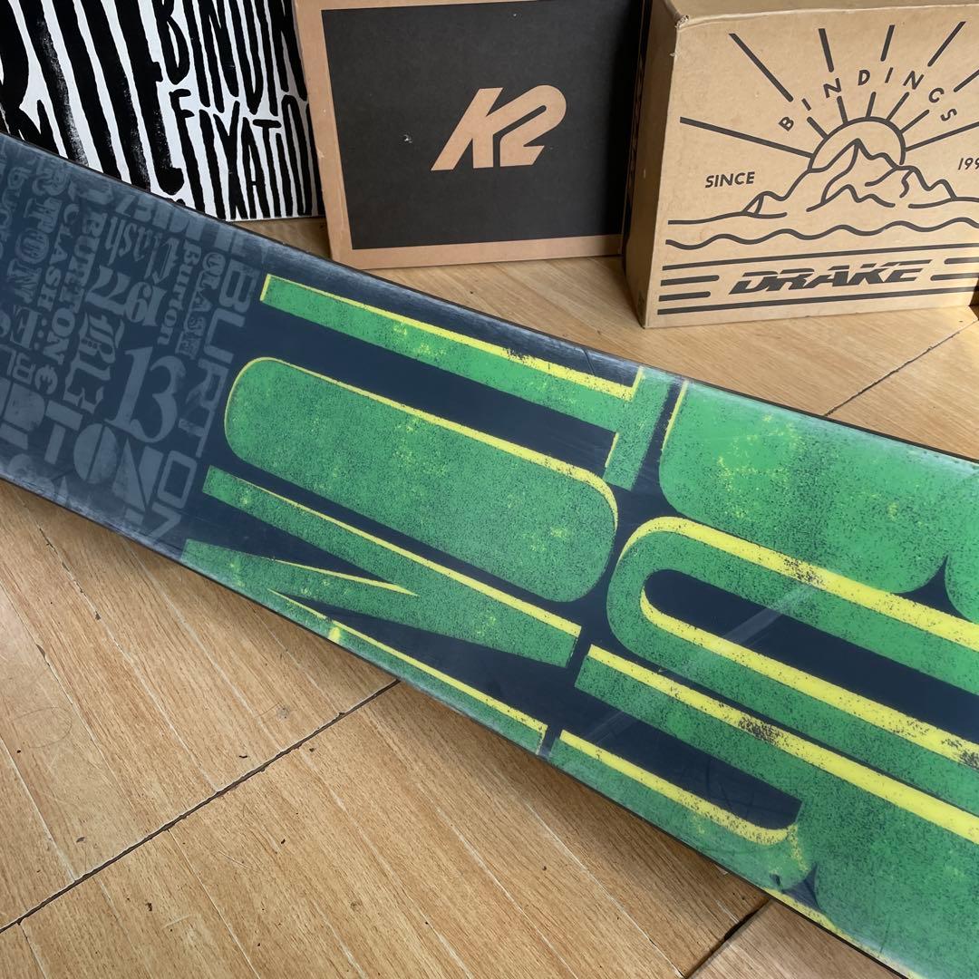 BURTON×B＆W　バートン　スノーボードセット　バインディング付