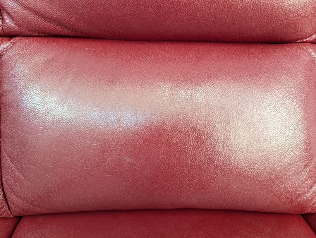 みちみち　ニトリ　ロゾ　ソファー　赤　レッド　中古　直接取引可（静岡県）