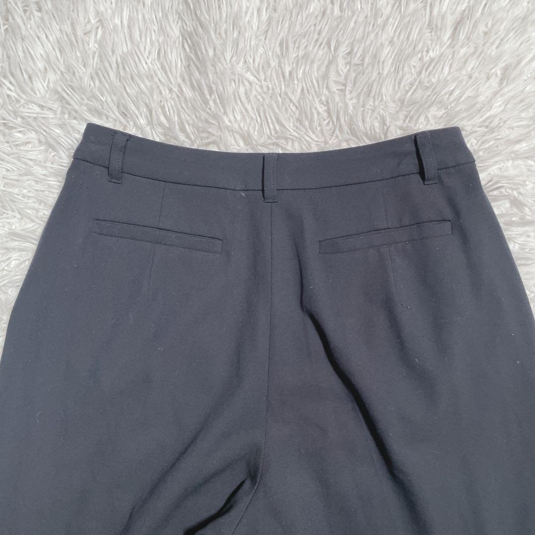 ナチュラルビューティベーシック　ノーカラー　セットアップ　スーツ　ネイビー　M