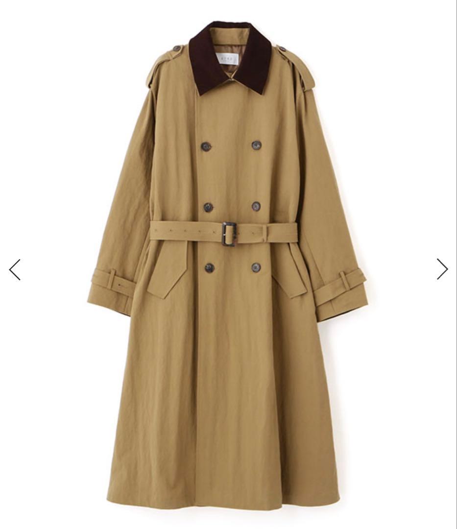 【専用】ETRETOKYO フードストールロングトレンチコート