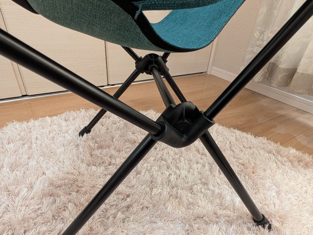 ヘリノックス サンセットチェア ラグーンブルー ロッキングフット付き