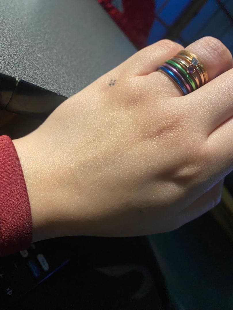 PANDORA リング 6点セット サイズ52