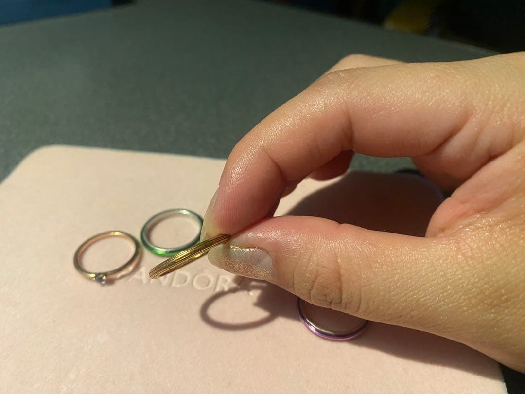 PANDORA リング 6点セット サイズ52