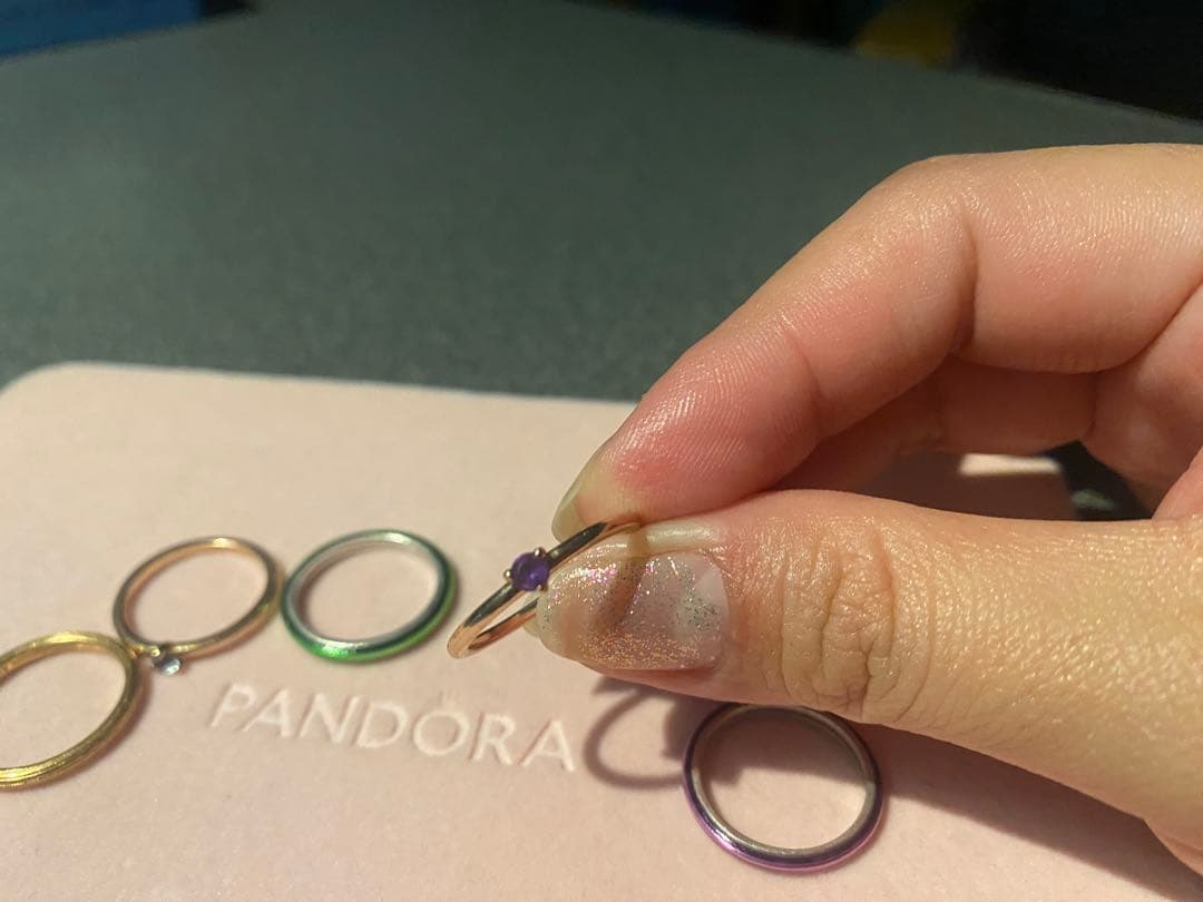 PANDORA リング 6点セット サイズ52