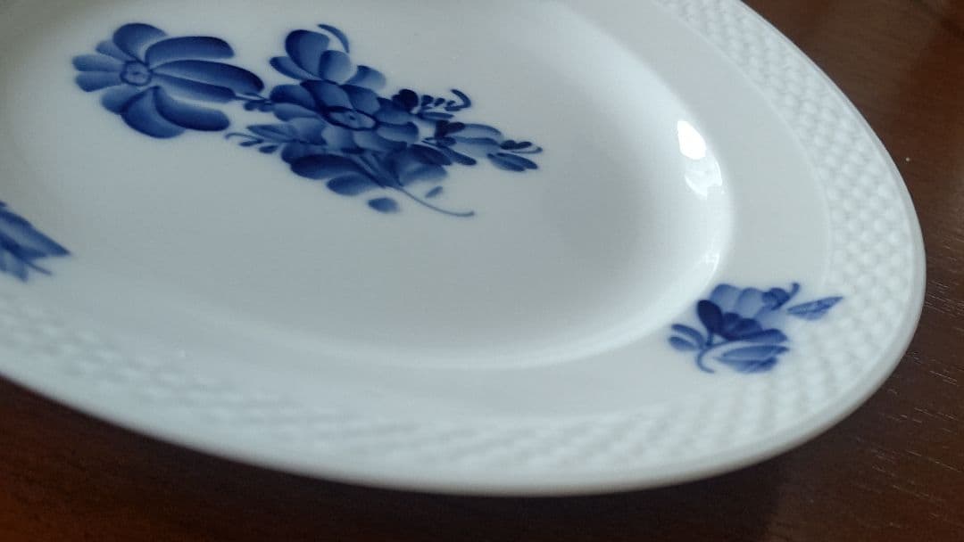 ロイヤルコペンハーゲン ブルーフラワー プレイン プレート21cm 6枚