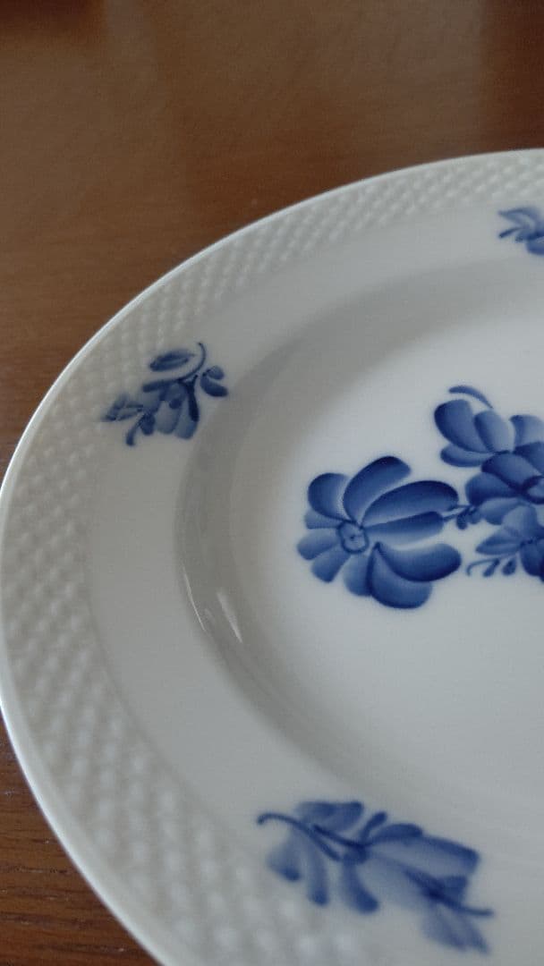 ロイヤルコペンハーゲン ブルーフラワー プレイン プレート21cm 6枚