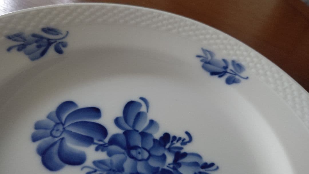 ロイヤルコペンハーゲン ブルーフラワー プレイン プレート21cm 6枚