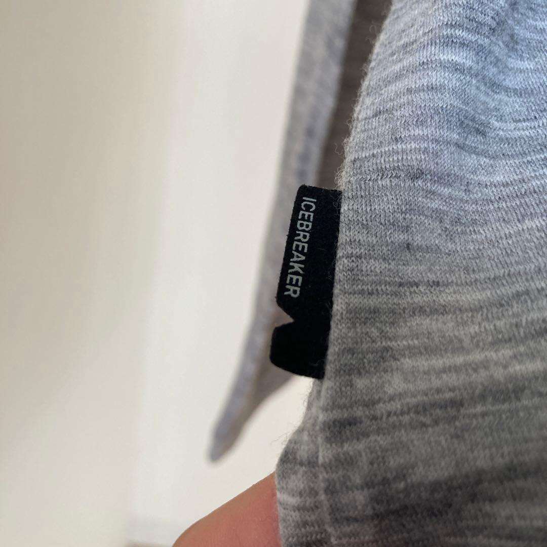 ICEBREAKER 長袖カットソー M 2枚セット グレー ダークグレー