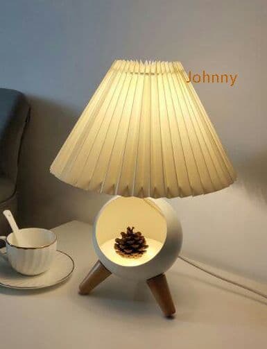 ベッドルームのベッドサイドランプ、テーブルランプ、復古ランプ2
