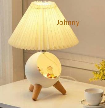 ベッドルームのベッドサイドランプ、テーブルランプ、復古ランプ2