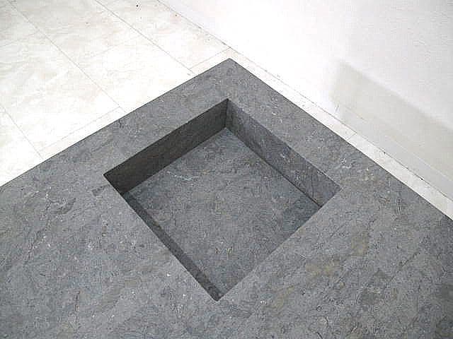 フクラ「ELT001」スクエアセンターテーブル 80cm グレーストーン約18万