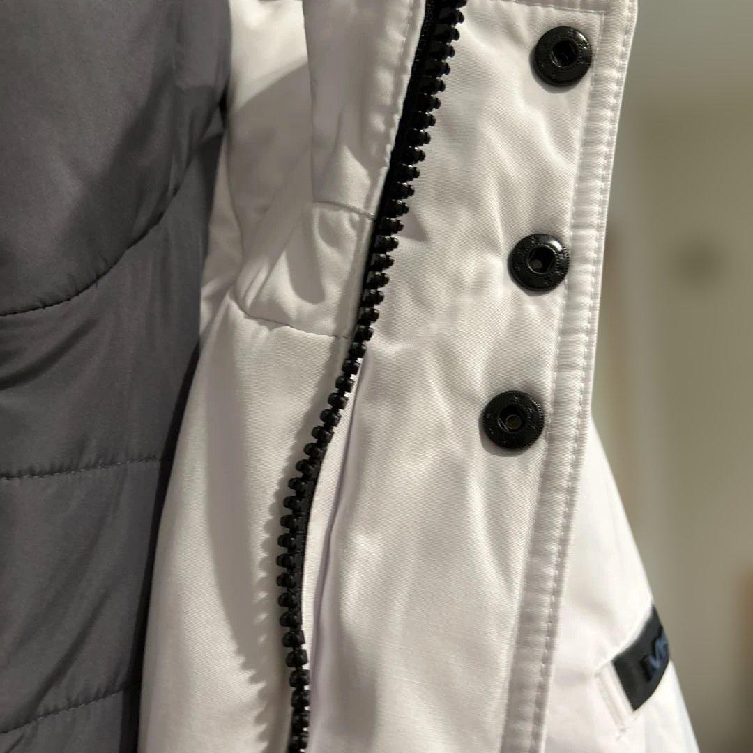 マイケルコース　コート ウーヴン フーディー メンズロングダウン　M（L）