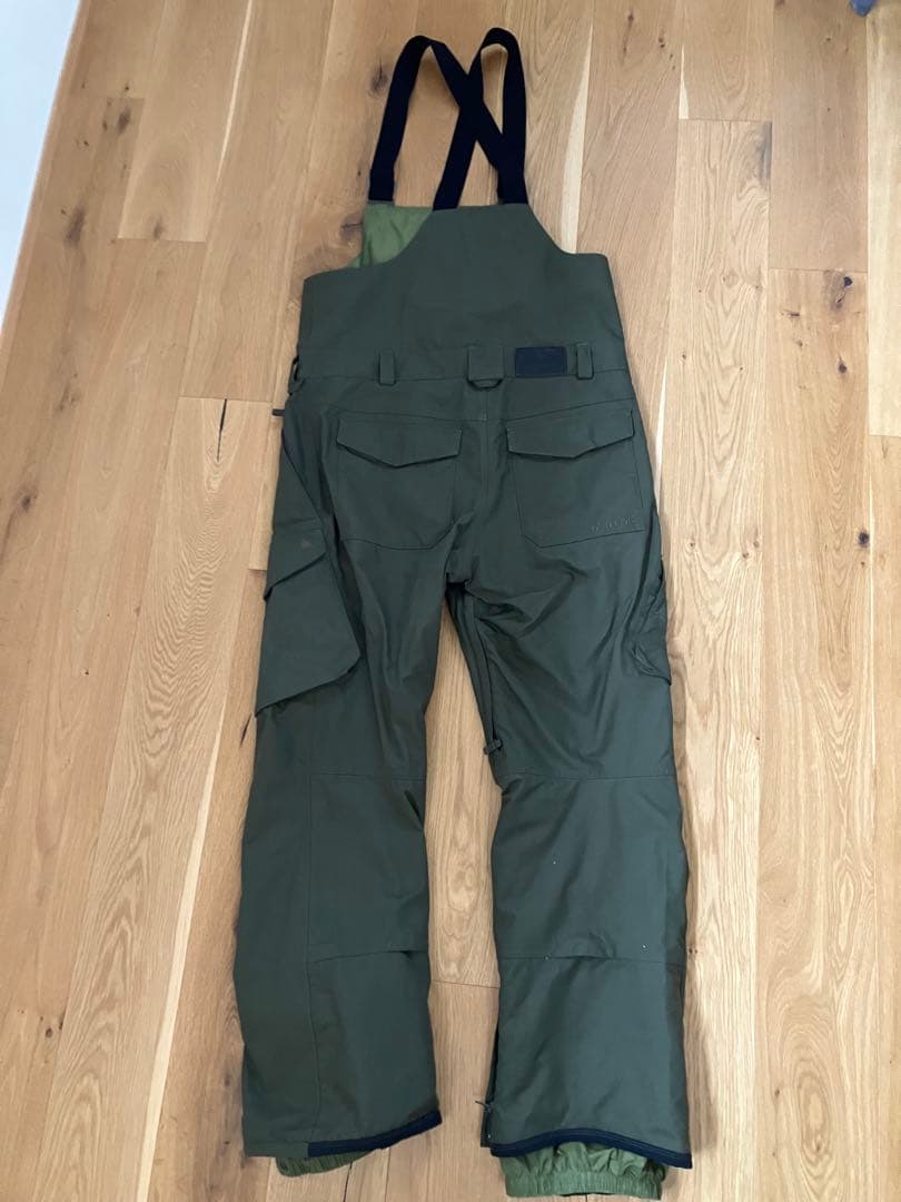 ［本日限定値下げ］Burton バートン　ビブパンツ　カーキ