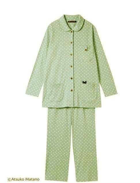 新品wacoal マタノアツコ パジャマ 10分袖 10分丈 サイズ・LL
