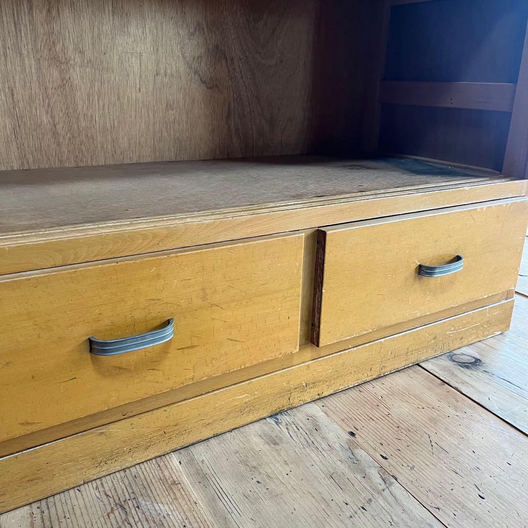 アンティーク オープンラック 食器棚 シェルフ 飾り棚 昭和レトロ z720