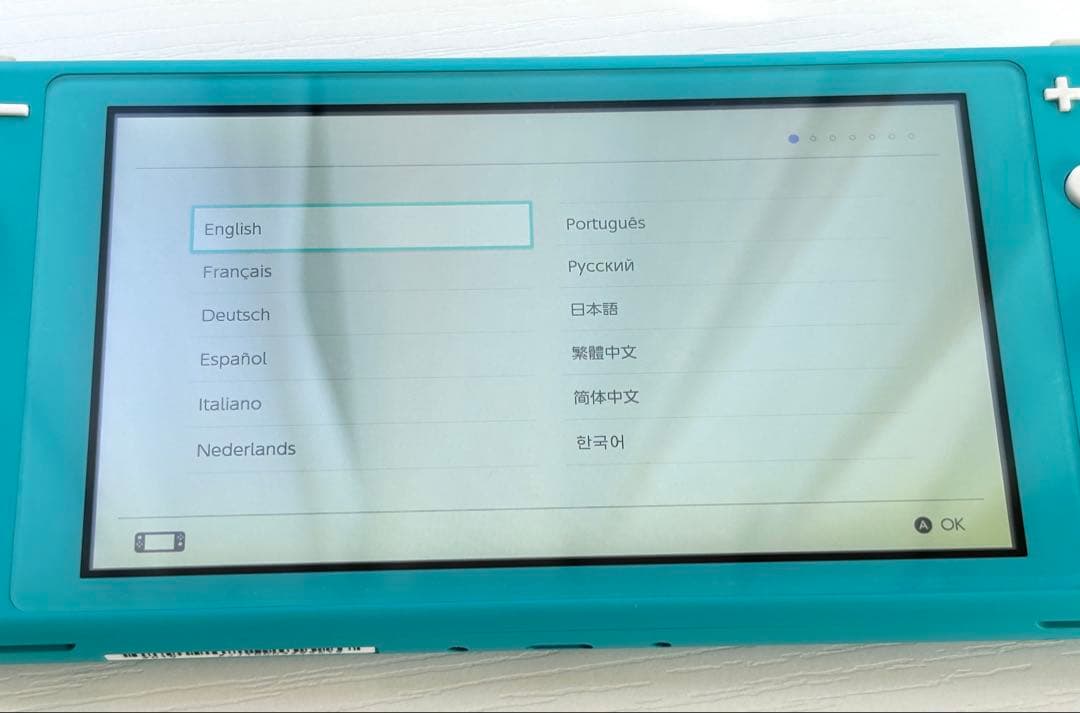 Nintendo Switch Lite ターコイズ　ACアダプター・外箱付き